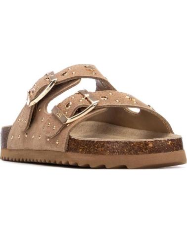 XTI SANDALIAS BIO 153044 CON DOBLE HEBILLA CAMEL