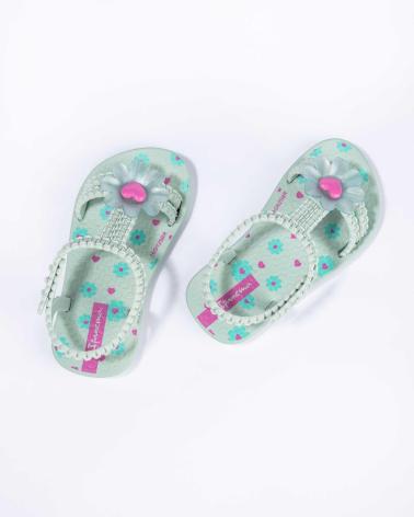 IPANEMA SANDALIAS IPANEMA CON DETALLE FLORAL IP83355 VERDE