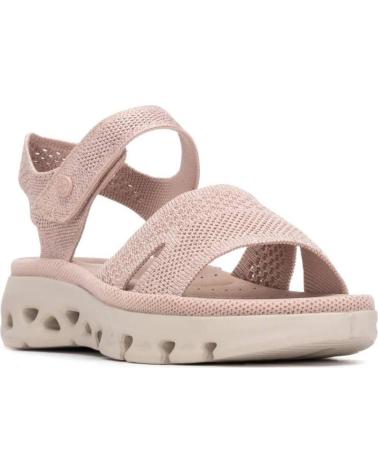 XTI SANDALIA DEPORTIVA CON CIERRE DE VELCRO Y SUELA DENTADA JEANS