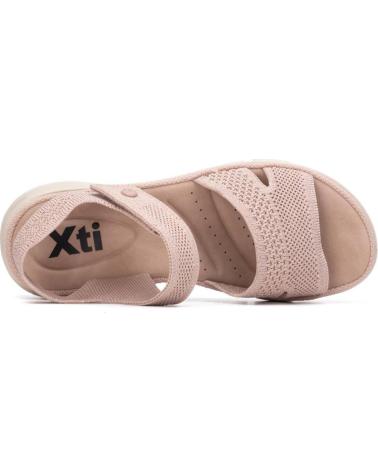 XTI SANDALIA DEPORTIVA CON CIERRE DE VELCRO Y SUELA DENTADA JEANS