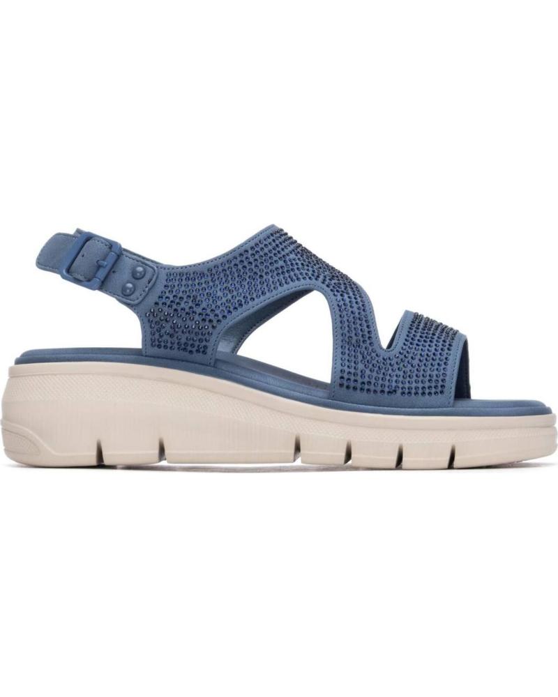 XTI SANDALIA PLATAFORMA CON TIRAS CRUZADAS 145399 JEANS