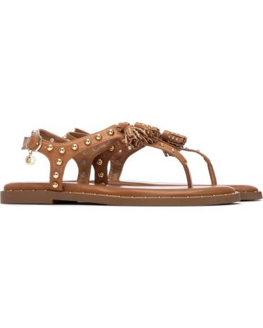 XTI SANDALIAS PLANAS XTI 145471 CON TACHUELAS CAMEL