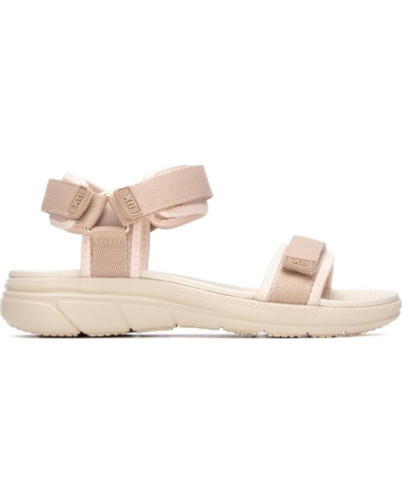 XTI SANDALIA DEPORTIVA CON TIRAS AJUSTABLES Y PLATAFORMA NUDE
