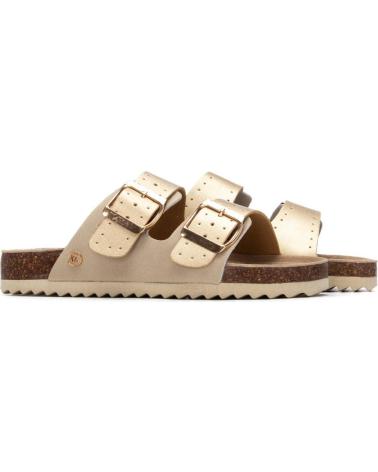 XTI SANDALIAS DOBLE HEBILLA ANATÓMICAS BEIGE