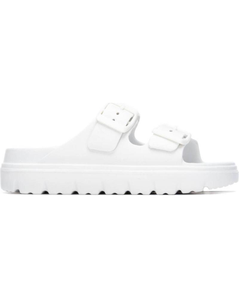 XTI SANDALIA PLATAFORMA CON HEBILLAS AJUSTE BLANCO