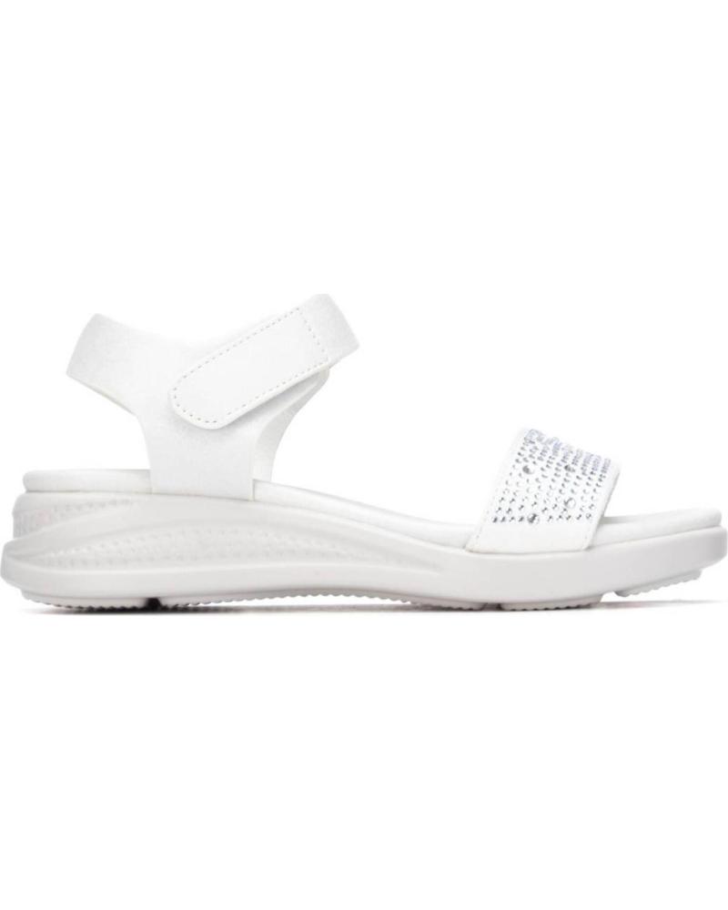 XTI SANDALIA DEPORTIVA CON CIERRE DE VELCRO BLANCO