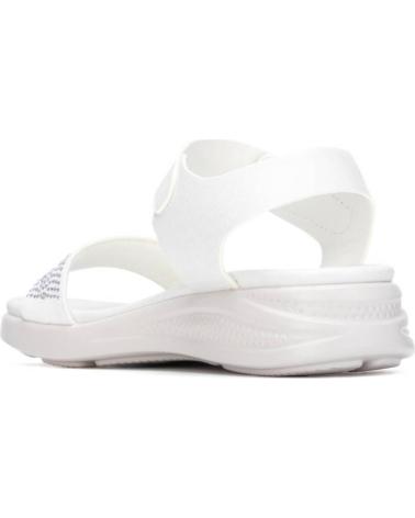 XTI SANDALIA DEPORTIVA CON CIERRE DE VELCRO BLANCO