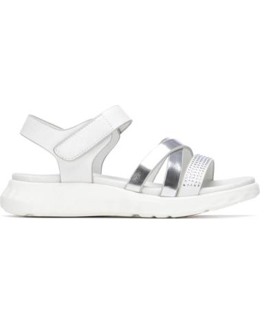 XTI SANDALIA 153074 CON CIERRE DE VELCRO BLANCO