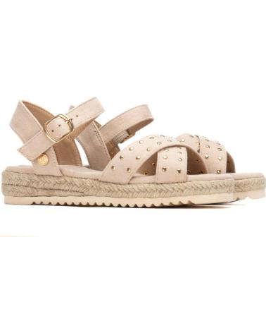 XTI SANDALIA TIRAS CRUZADAS BEIGE