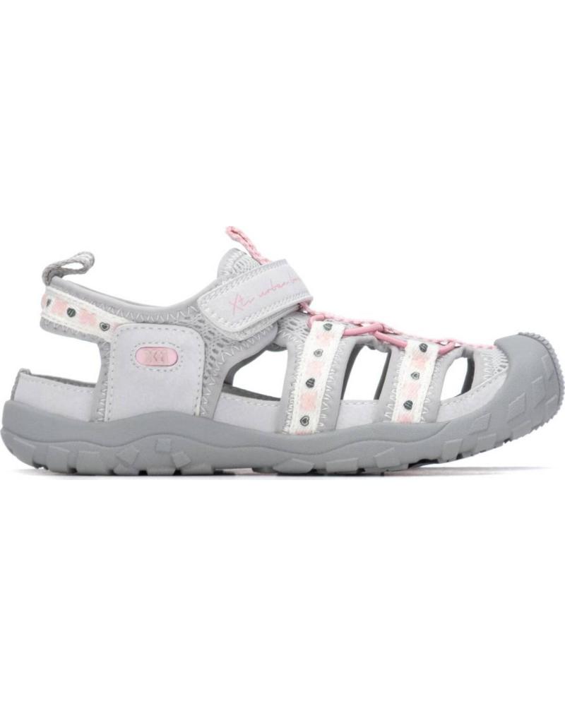 XTI SANDALIA PUNTA CERRADA GRIS