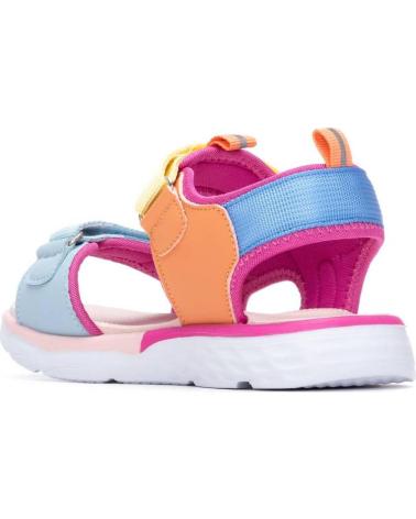 XTI SANDALIA DEPORTIVA MULTICOLOUR CON CIERRE DE VELCRO FUCSIA