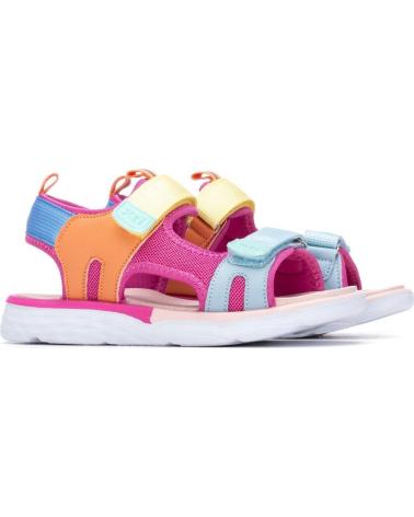 XTI SANDALIA DEPORTIVA MULTICOLOUR CON CIERRE DE VELCRO FUCSIA