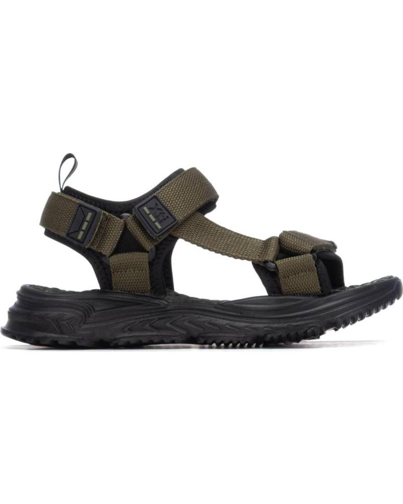 XTI SANDALIA DEPORTIVA CON CIERRE DE VELCRO 153112 KAKI