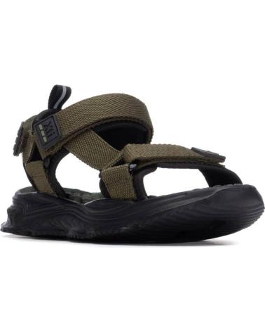 XTI SANDALIA DEPORTIVA CON CIERRE DE VELCRO 153112 KAKI