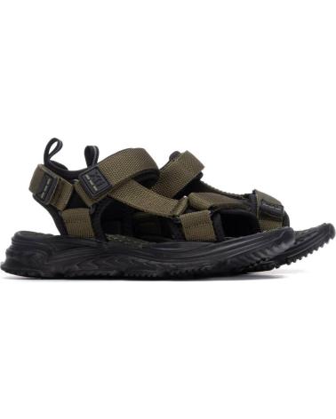 XTI SANDALIA DEPORTIVA CON CIERRE DE VELCRO 153112 KAKI