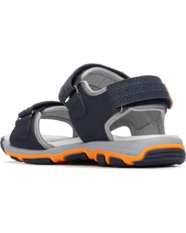 XTI SANDALIA VELCROS AZUL