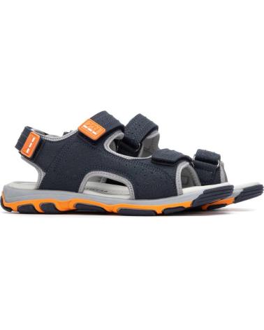 XTI SANDALIA VELCROS AZUL