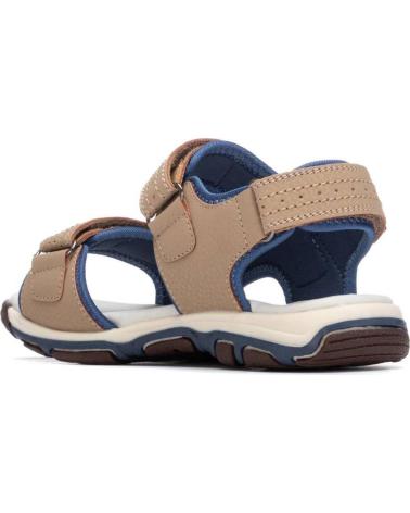 XTI SANDALIA TREKKING CON CIERRE DE VELCRO BEIGE