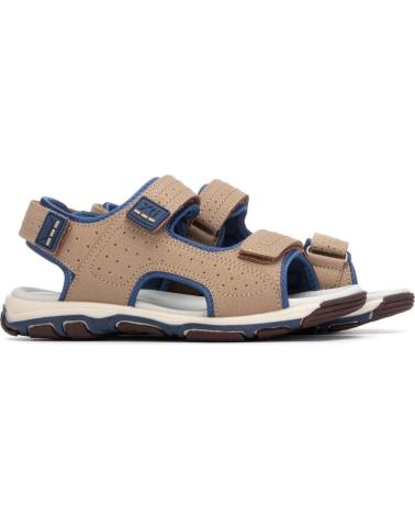 XTI SANDALIA TREKKING CON CIERRE DE VELCRO BEIGE