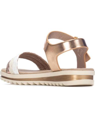 XTI SANDALIA PLATAFORMA CON CIERRE DE HEBILLA NUDE