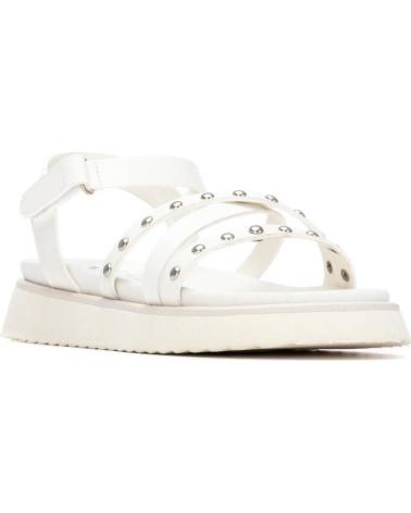 XTI SANDALIA XTI 153125 CON TACHUELAS Y PLATAFORMA BLANCO