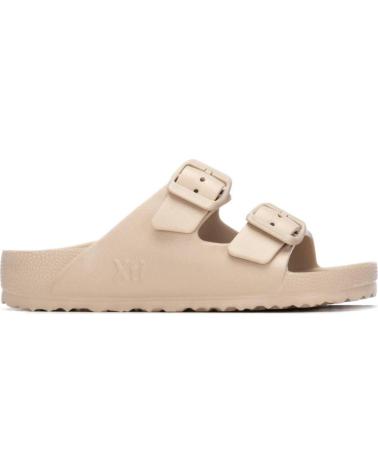 XTI SANDALIA BIO DE DOBLE HEBILLA BEIGE