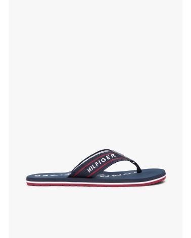 TOMMY HILFIGER SPORTY HILFIGER BEACH SANDAL MARINO