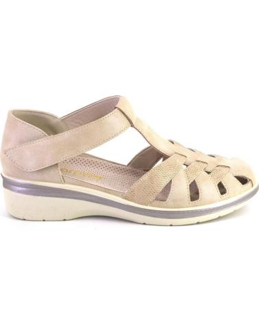 AMARPIES SANDALIA CERRADA CON CIERRE DE VELCRO AMARPIES 30029 ARENA