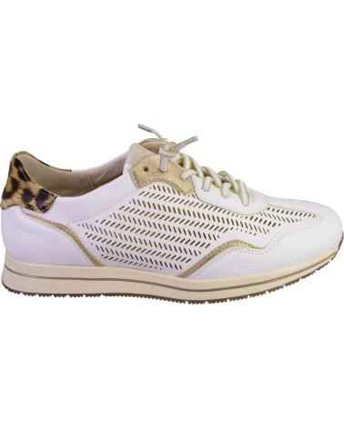 AMARPIES ZAPATILLAS AMARPIES 30009 CON DETALLE ANIMAL PRINT BLANCO