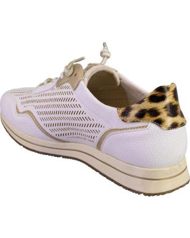AMARPIES ZAPATILLAS AMARPIES 30009 CON DETALLE ANIMAL PRINT BLANCO