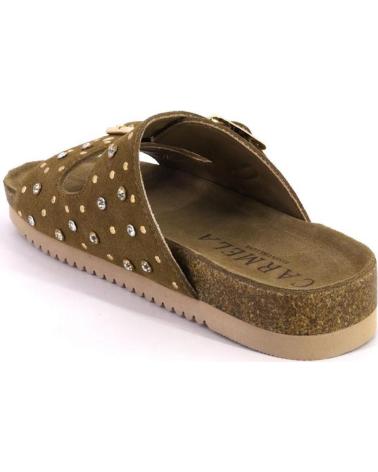 CARMELA ZUECOS CARMELA 163280 ANTE SERRAJE HEBILLA CAMEL
