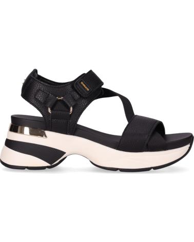 CHIKA10 SANDALIA PLATAFORMA DEPORTIVA TABITA 02 NEGRO-BLACK