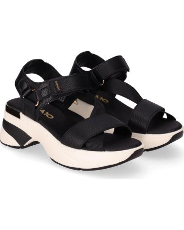 CHIKA10 SANDALIA PLATAFORMA DEPORTIVA TABITA 02 NEGRO-BLACK