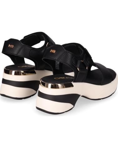 CHIKA10 SANDALIA PLATAFORMA DEPORTIVA TABITA 02 NEGRO-BLACK