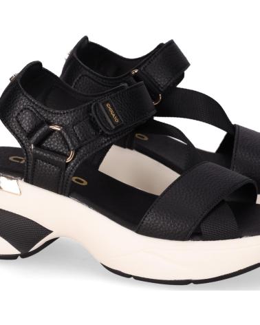 CHIKA10 SANDALIA PLATAFORMA DEPORTIVA TABITA 02 NEGRO-BLACK