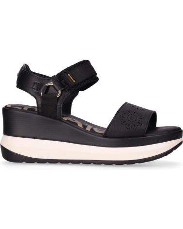 CHIKA10 SANDALIA PLATAFORMA ROCO NEGRO-BLACK
