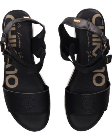 CHIKA10 SANDALIA PLATAFORMA ROCO NEGRO-BLACK