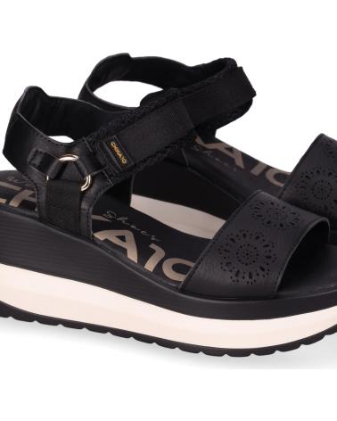 CHIKA10 SANDALIA PLATAFORMA ROCO NEGRO-BLACK