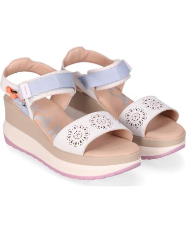CHIKA10 SANDALIA PLATAFORMA ROCO 10 BLANCO-WHITE
