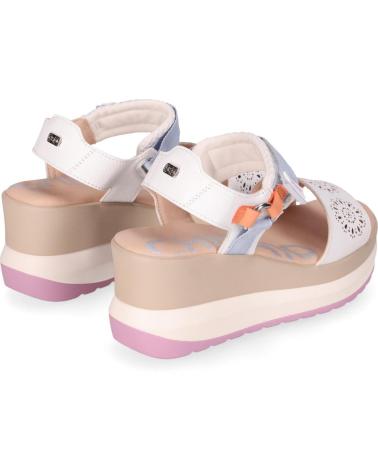 CHIKA10 SANDALIA PLATAFORMA ROCO 10 BLANCO-WHITE