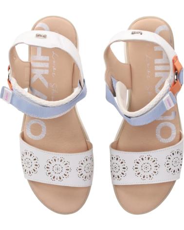 CHIKA10 SANDALIA PLATAFORMA ROCO 10 BLANCO-WHITE