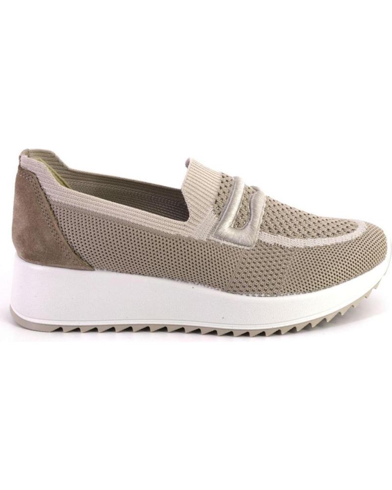 IMAC MOCASINES IMAC 107300 CON PLATAFORMA BEIGE