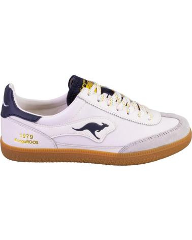 KANGAROOS KANGAROOS 036 CLÁSICAS DE PERFIL BAJO BLANCO