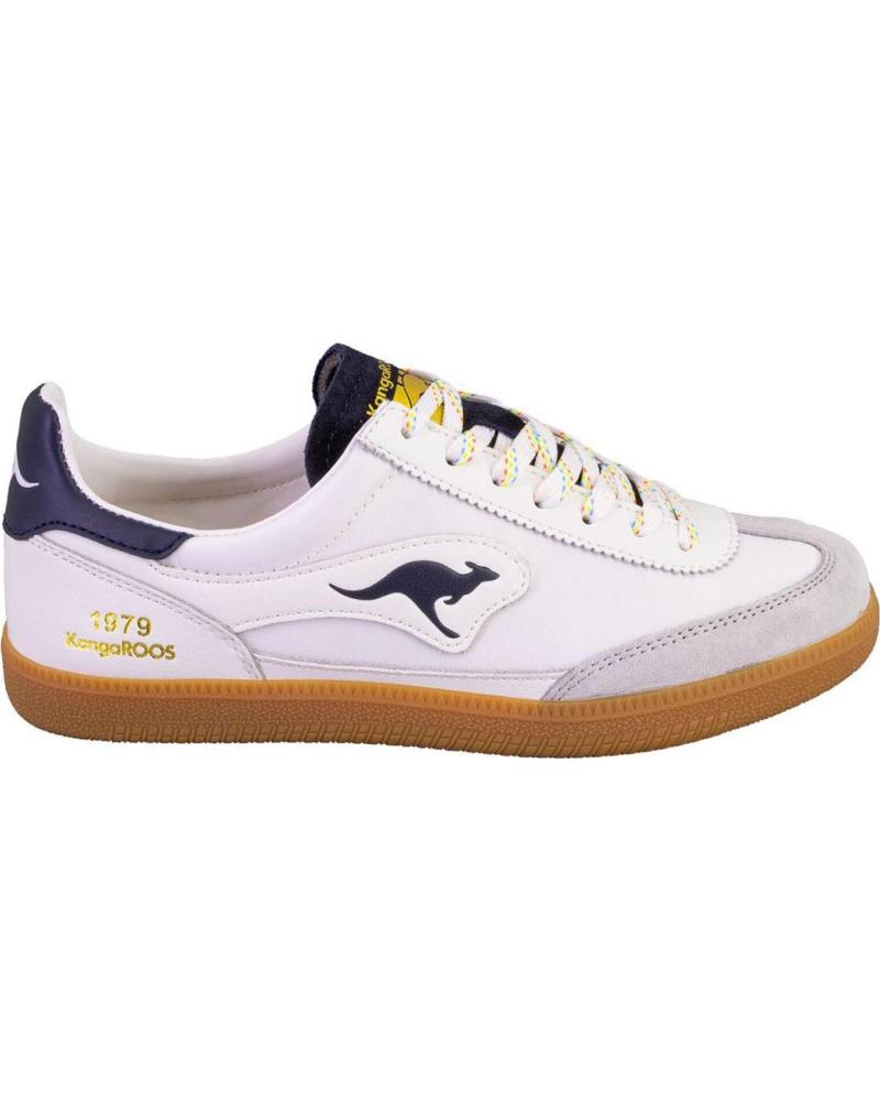 KANGAROOS KANGAROOS 036 CLÁSICAS DE PERFIL BAJO BLANCO