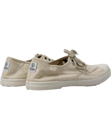 NATURAL WORLD ZAPATILLAS ECO 102-533 EN BEIGE PARA MUJER SAND