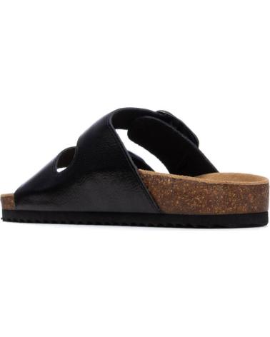 XTI SANDALIAS XTI CON DOBLE HEBILLA Y PLANTILLA ANATÓMICA NEGRO