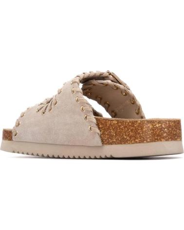 XTI SANDALIA PLANA XTI 145073 CON DOBLE HEBILLA BEIGE