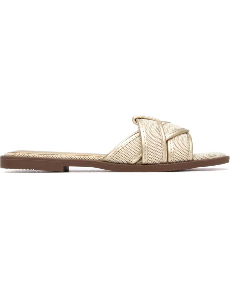 XTI SANDALIA PLANA XTI 145114 CON TIRAS CRUZADAS ORO