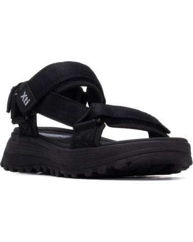 XTI SANDALIA DEPORTIVA CON CIERRE DE VELCRO 145181 NEGRO