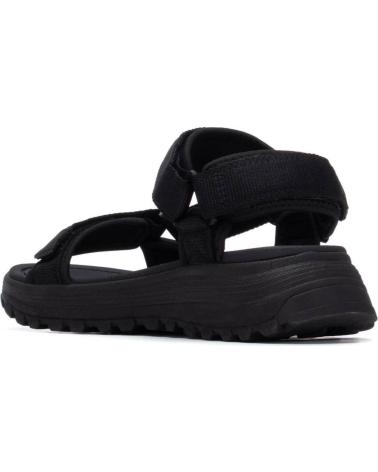XTI SANDALIA DEPORTIVA CON CIERRE DE VELCRO 145181 NEGRO